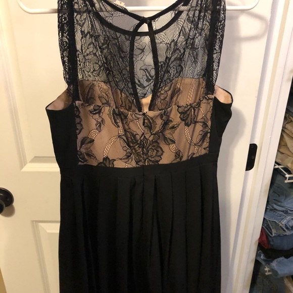 Black/Tan cocktail dress - Picture 3 of 3
